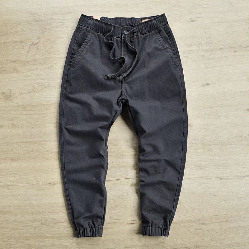 Versatile Workwear Pants Wear-resistant Work Solid Color Fashion Solid Color Work Casual Men's Cargo Pants