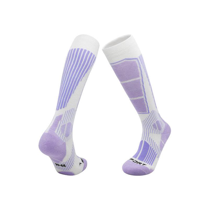 Thickening Of Professional Ski Socks In Winter