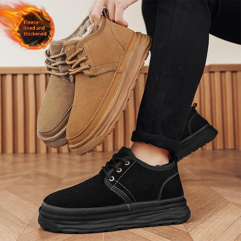 Fashionable Casual Cotton Snow Boots for Men and Women
