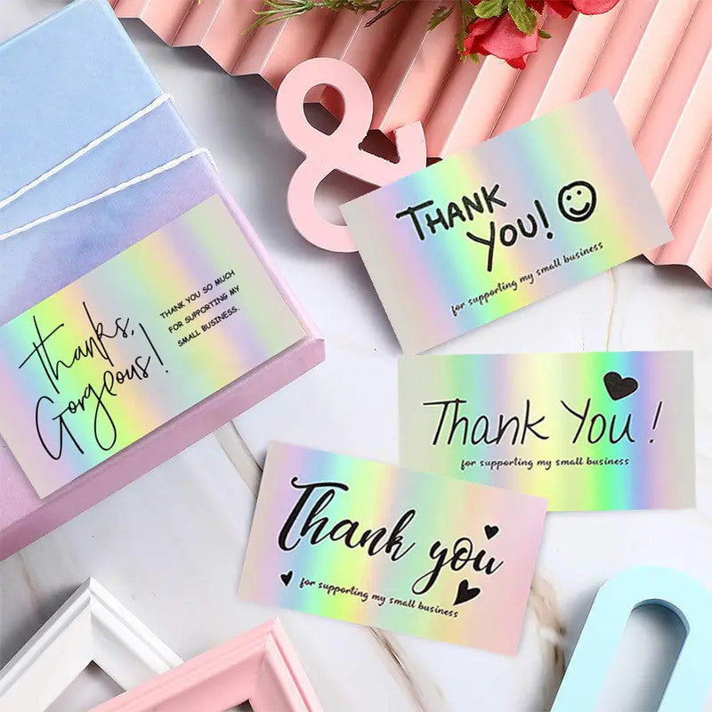 Sheetspack Laser Holographic Gift Card Greeting