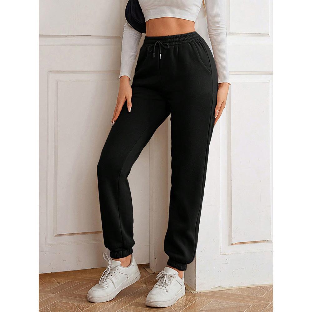 Relaxed-fit Jogger Sweatpants Trendy and Versatile Long Pants