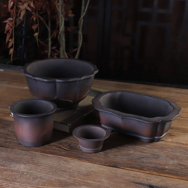 Huishoudelijk bureaublad balkon permeable ademend ceramic pot