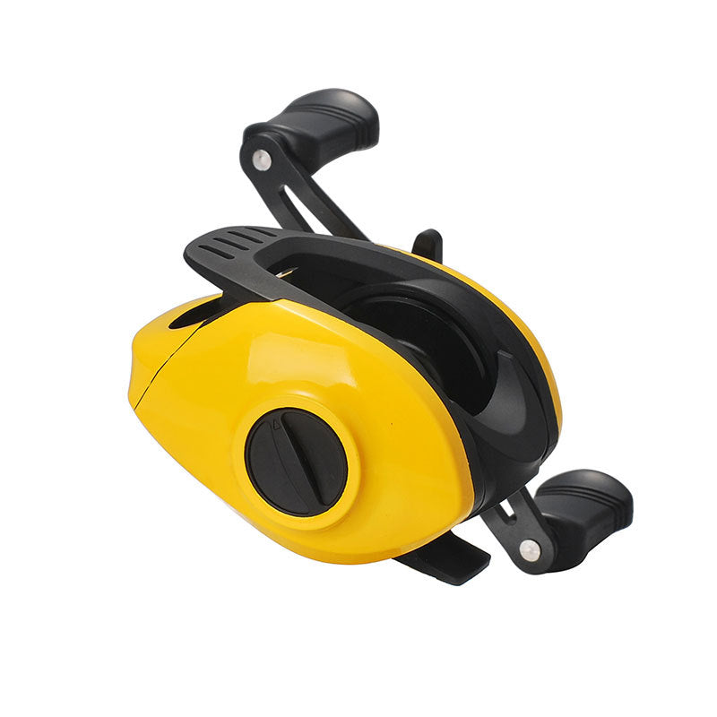 Small Yellow Water Drop Wheel Luya Fishing Reel Lei Qiang Hit