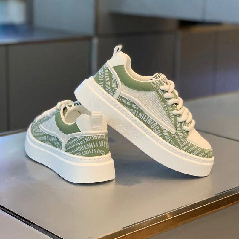 Thick Bottom Wear-resistant Board Shoes Breathable Fashion Casual Sneaker