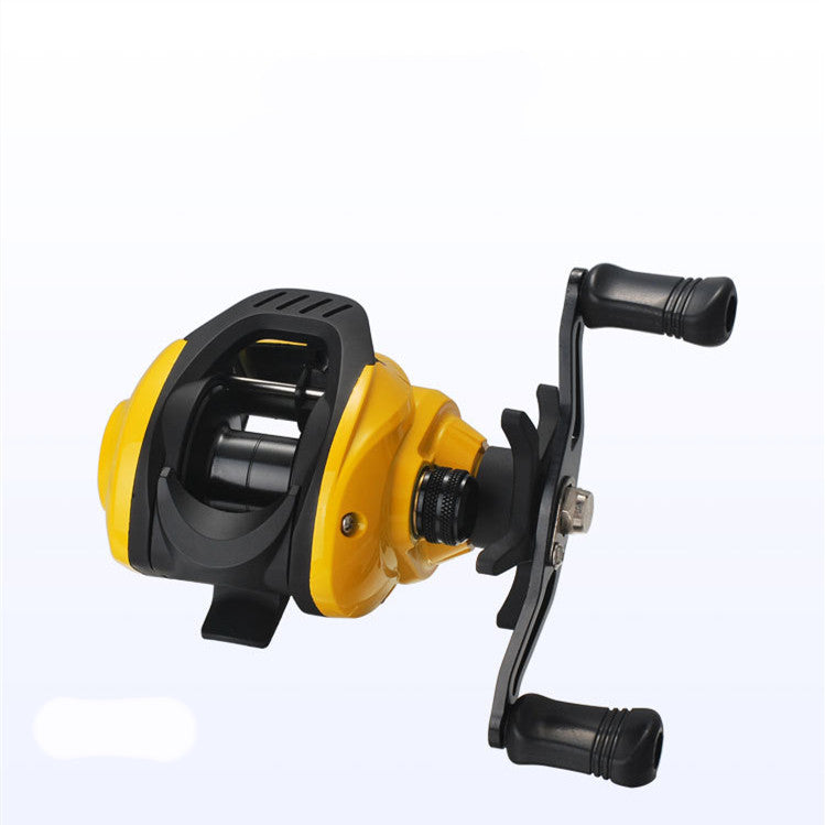 Small Yellow Water Drop Wheel Luya Fishing Reel Lei Qiang Hit