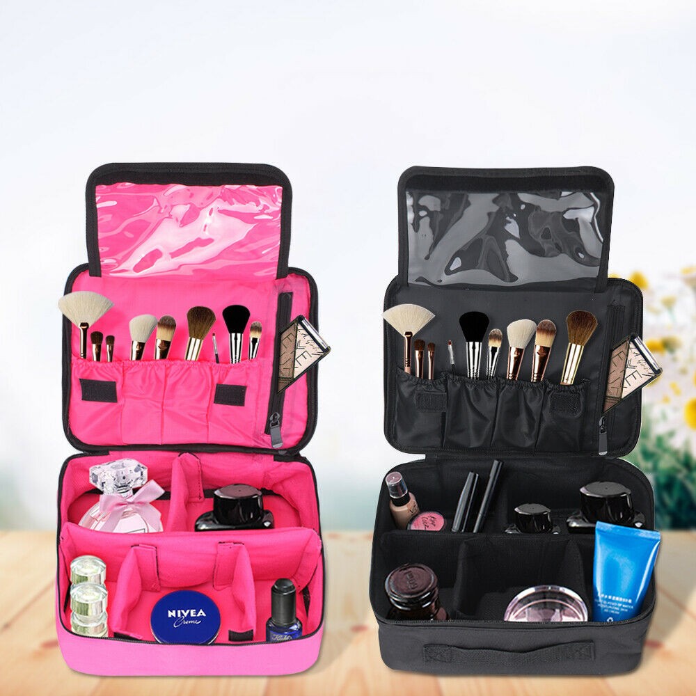 Travel Makeup Bag Cosmetic Toiletry Case Hanging Pouch