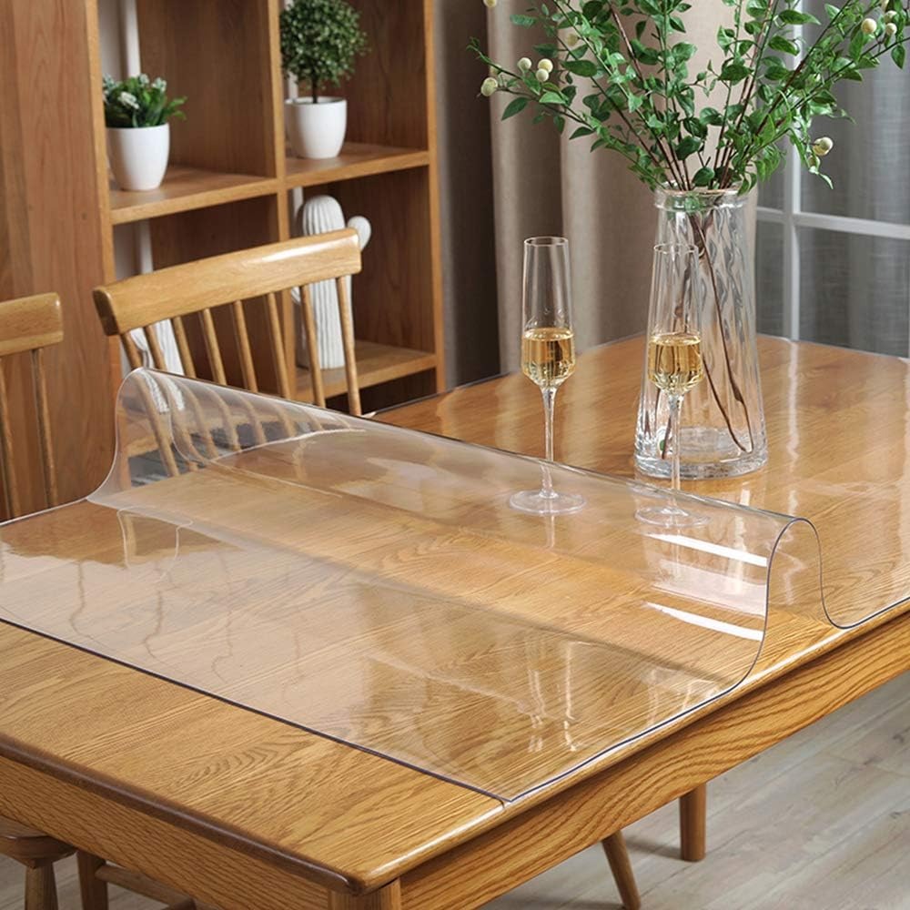 Clear Table Protector Mat 2 0mm Thickness Waterproof
