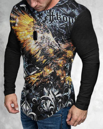 Men's 3D Print T-Shirt, Animal Designs