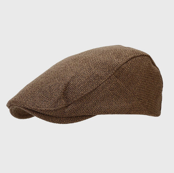 Outdoor Tourism Monochrome Cotton And Linen Berets
