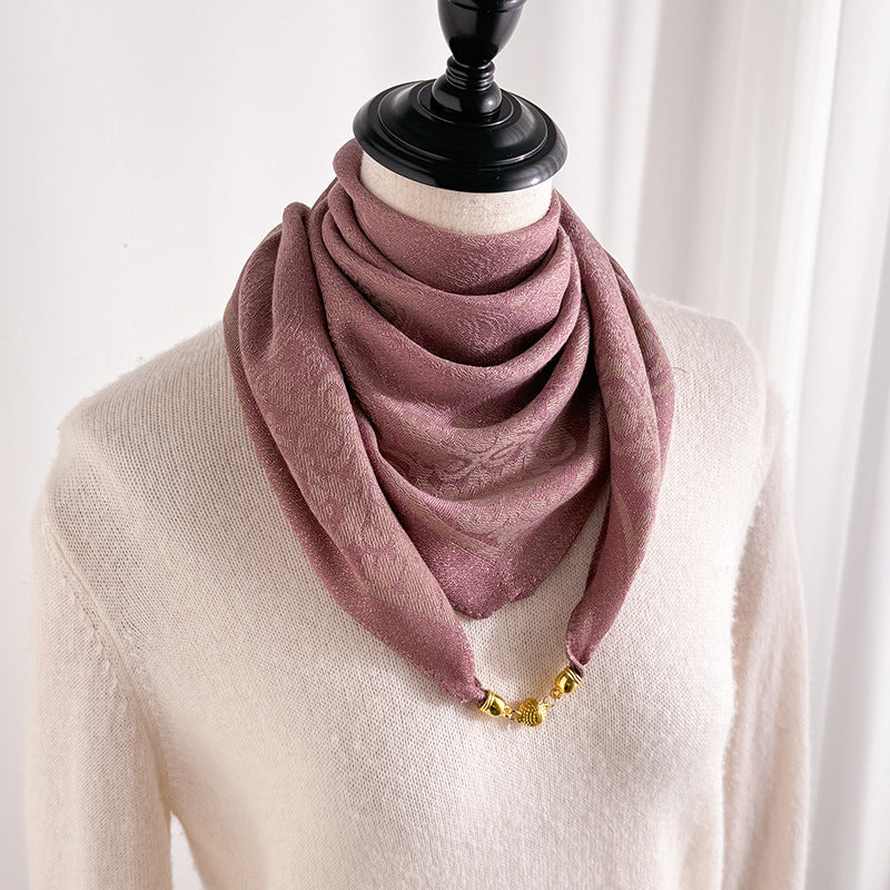 Springautumn New Silk Scarf For Women
