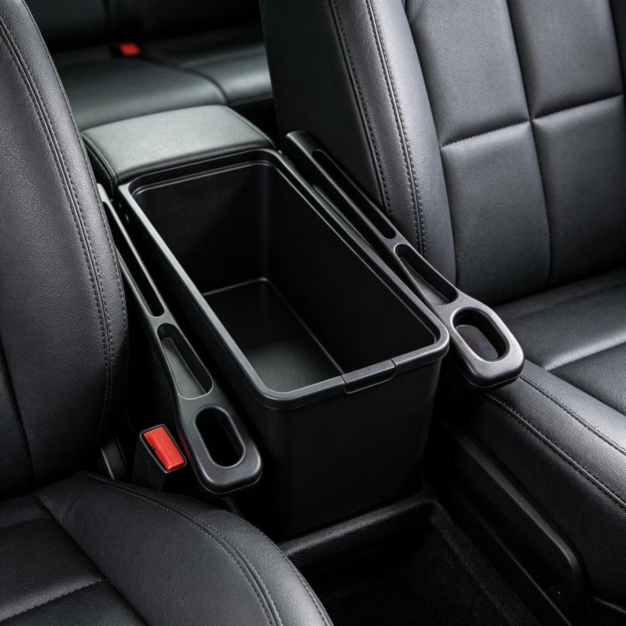 Car Seat Gap Organizer Black 2 Pack Convenient