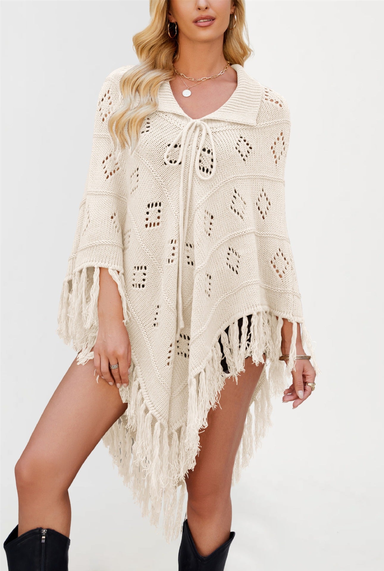 New Autumnwinter Fashion Tassel Shawl