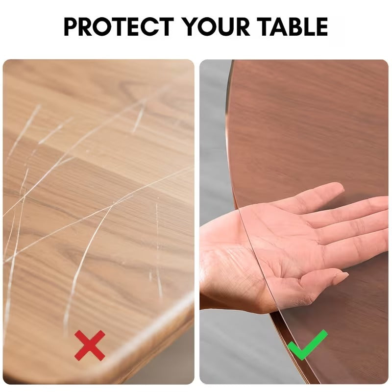 Rond pvc tafel hoes 1 5mm thick