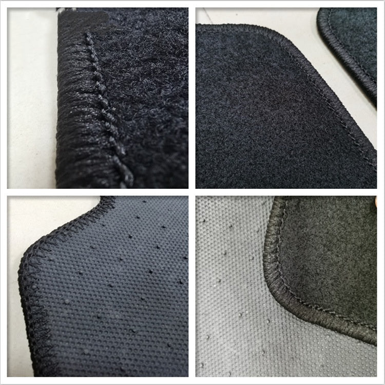 Full Set of Anti-slip Velvet Car Floor Mats