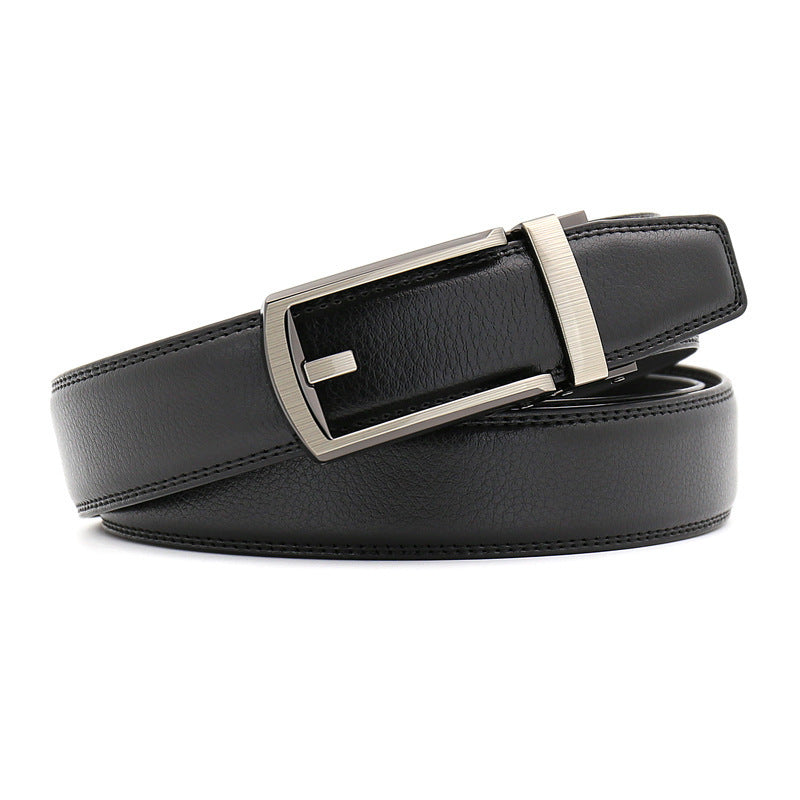 Men's Cowhide Belt Belt Pant