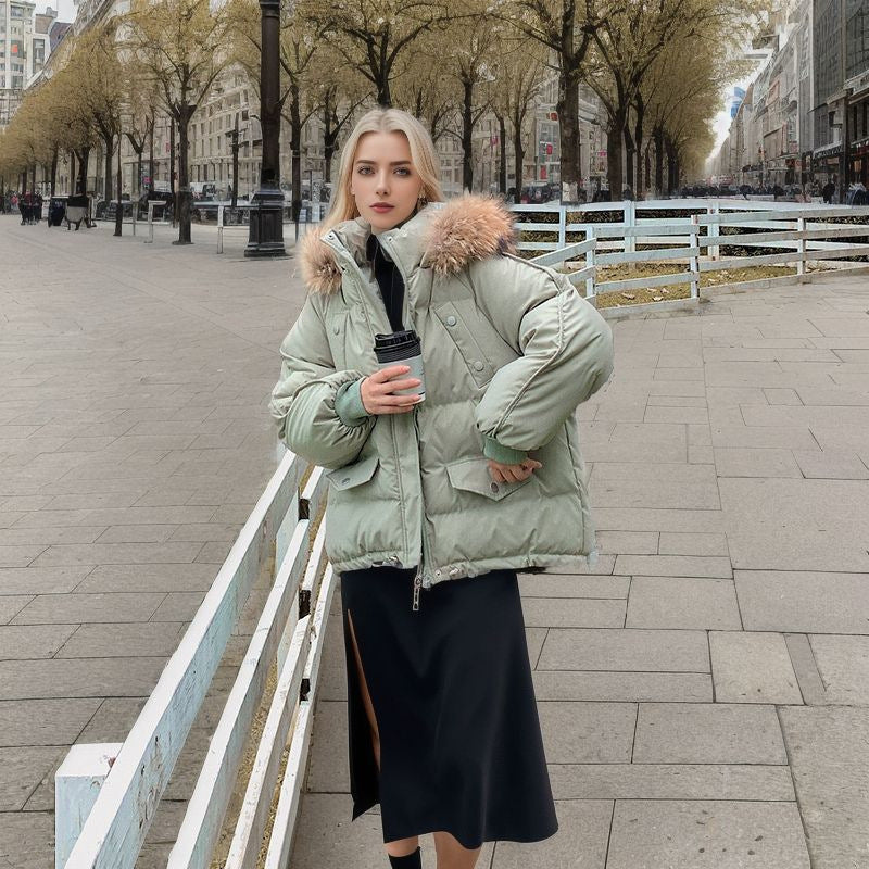 Women's Loose-Fitting Padded Winter CoatPadded Jacket