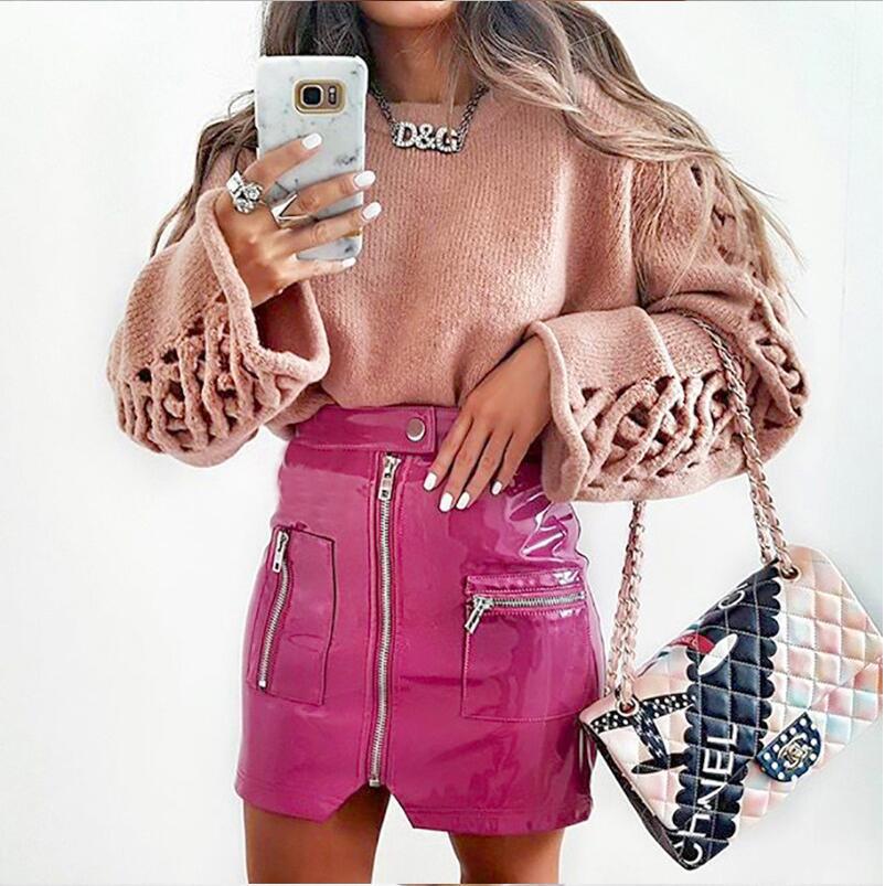 Retro Irregular Bodycon Skirt For Women