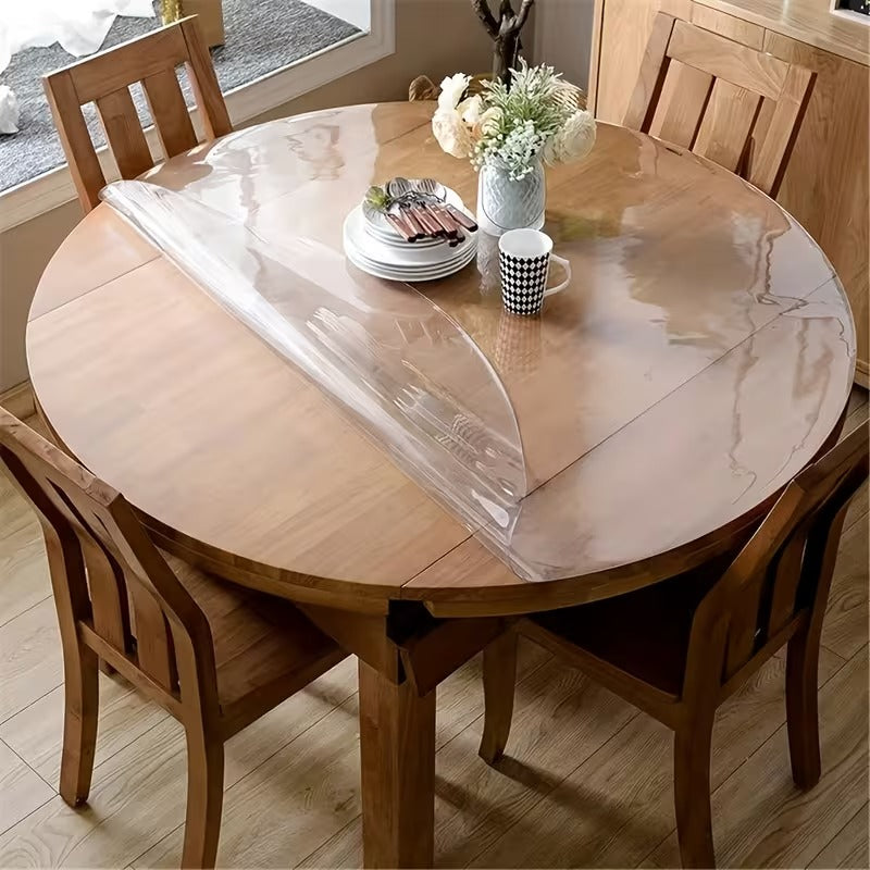 Round PVC Table Cover 1 5mm Thick Waterproof