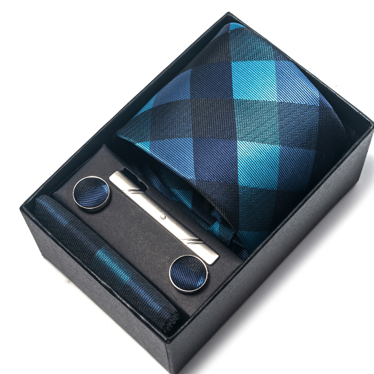 Mens Polyester Yarn-dyed Jacquard Formal Tie