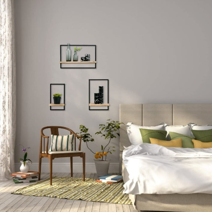 Floating Wall Mounted Shelf Modern Minimalist Light Luxury