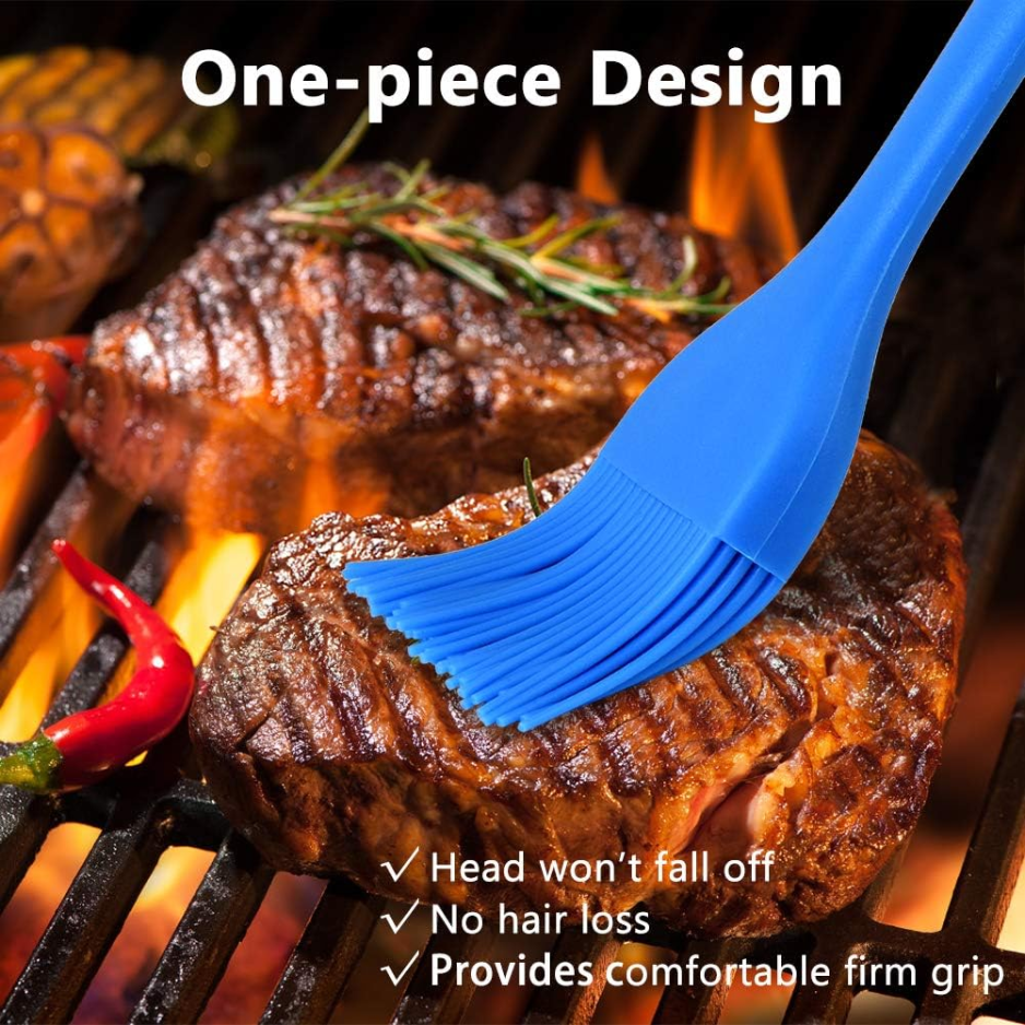 Hhyn 5 set multicolor siliconen basting &