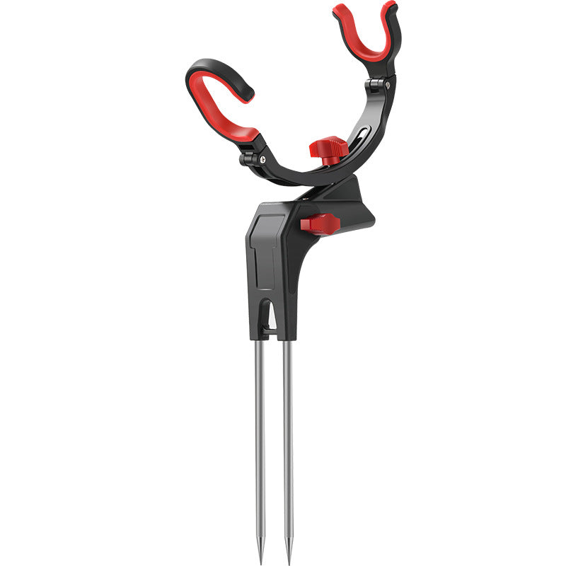 Angle Fishing Pole Tackle Bracket Anti-rust Steel Rod Holder