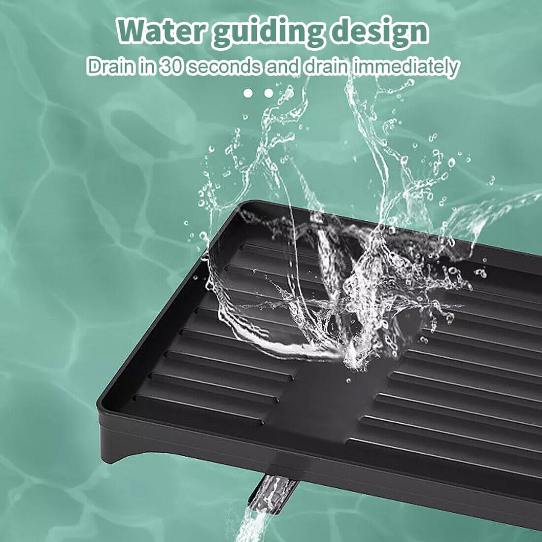 2tier keuken gootsteen vaat drainer rek drip
