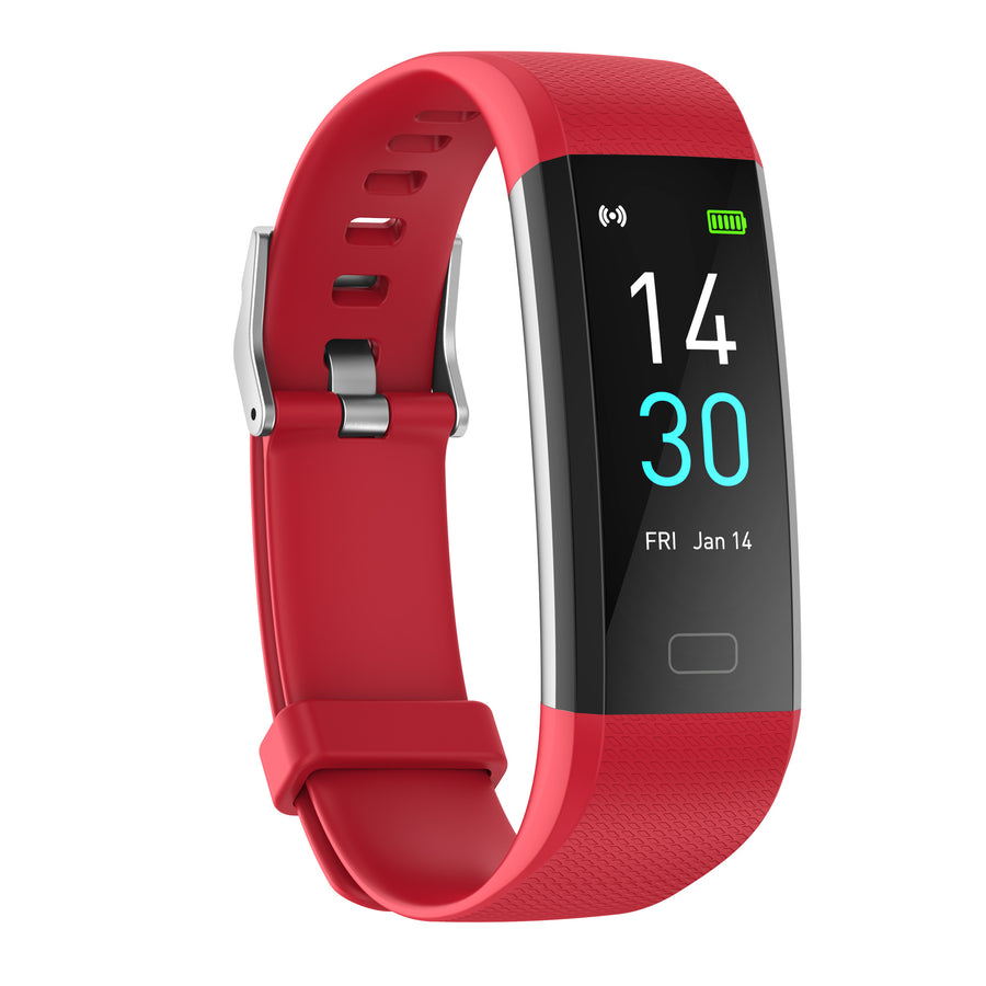 Fitness Heart Rate Meter Step Temperature Smart Watch
