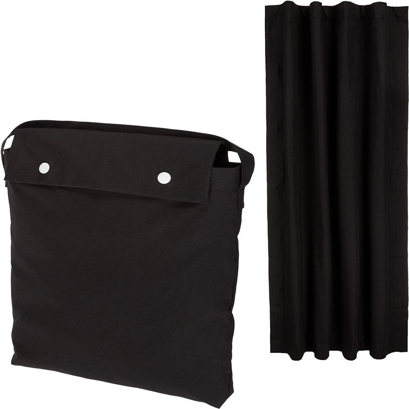 Fully Blackout Portable Curtain with Suction Cups