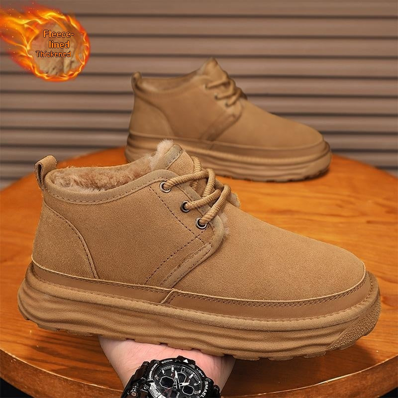 Fashionable Casual Cotton Snow Boots for Men and Women