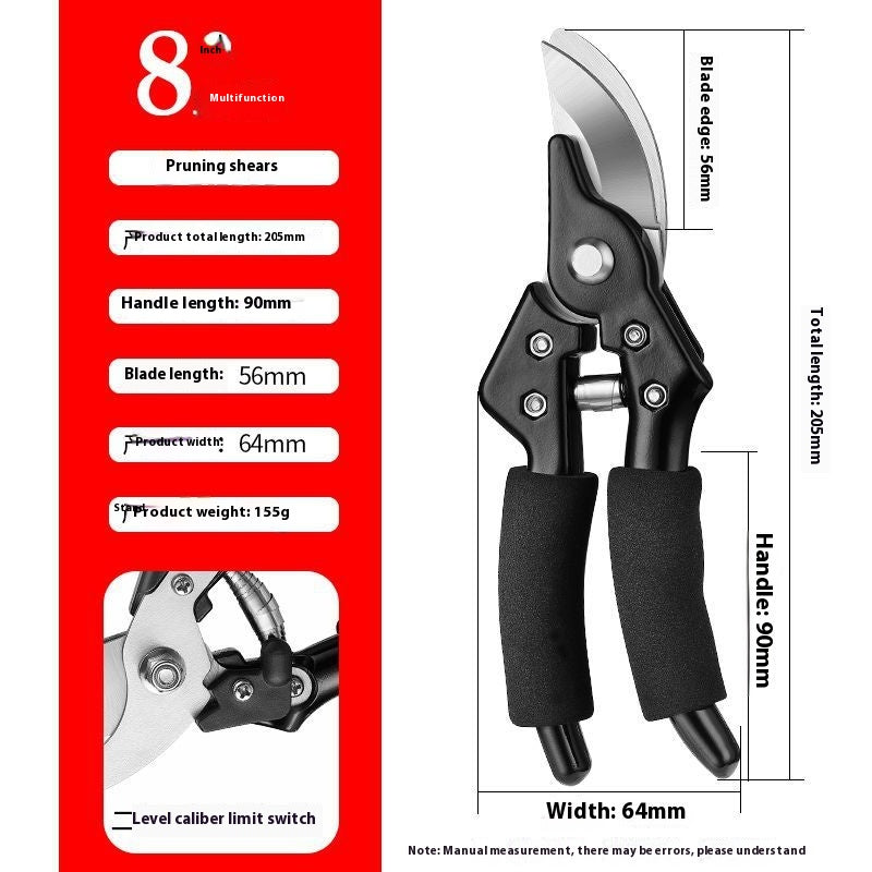 Sterk roestvrij staal snoei shear labor saving