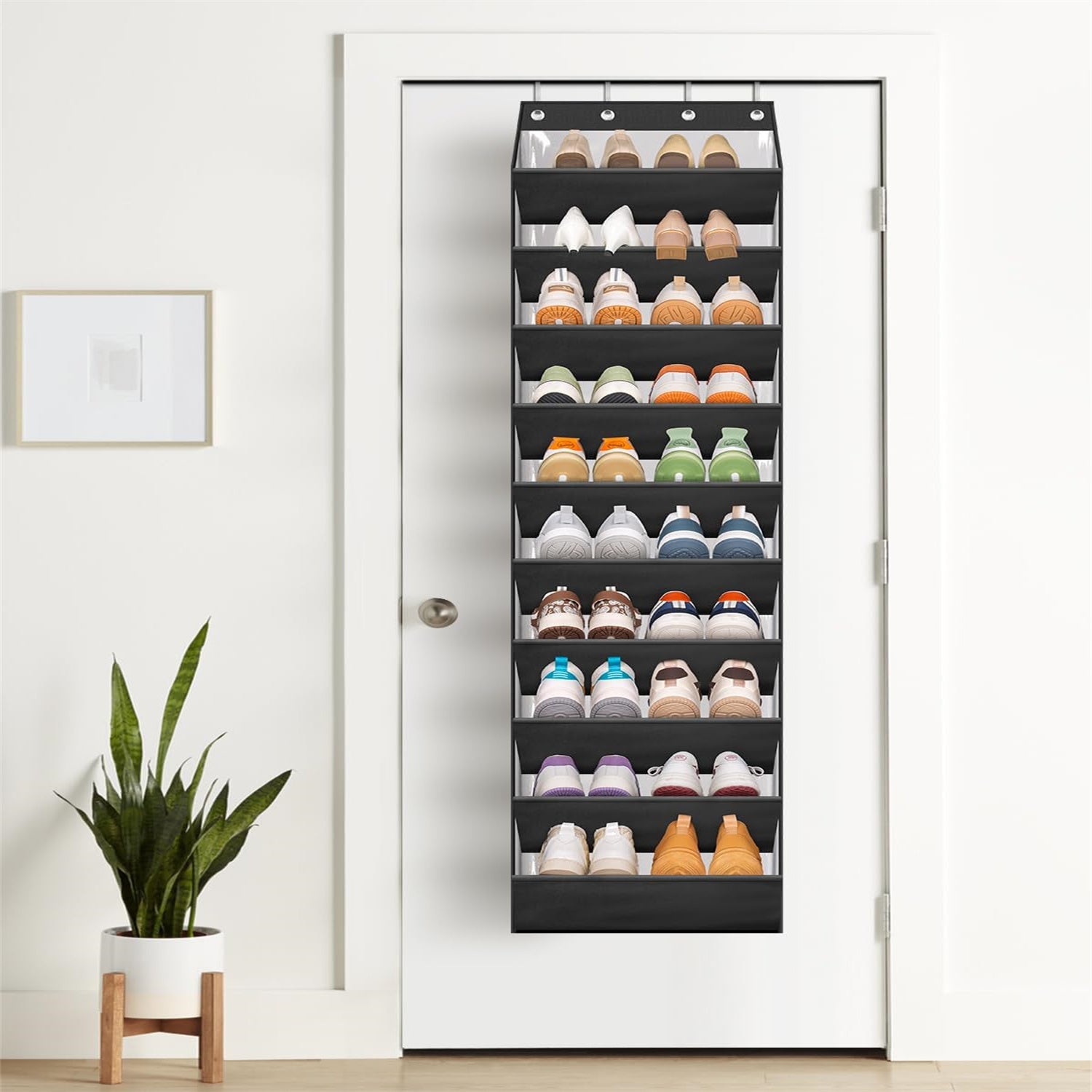 Schoenen organizer 10 vak deur ruimte