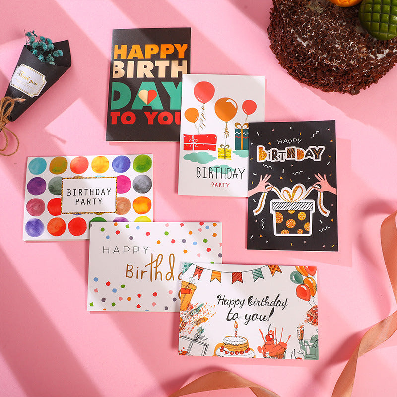 Birthday Blessing Cards Happy Invitation Card Greeting