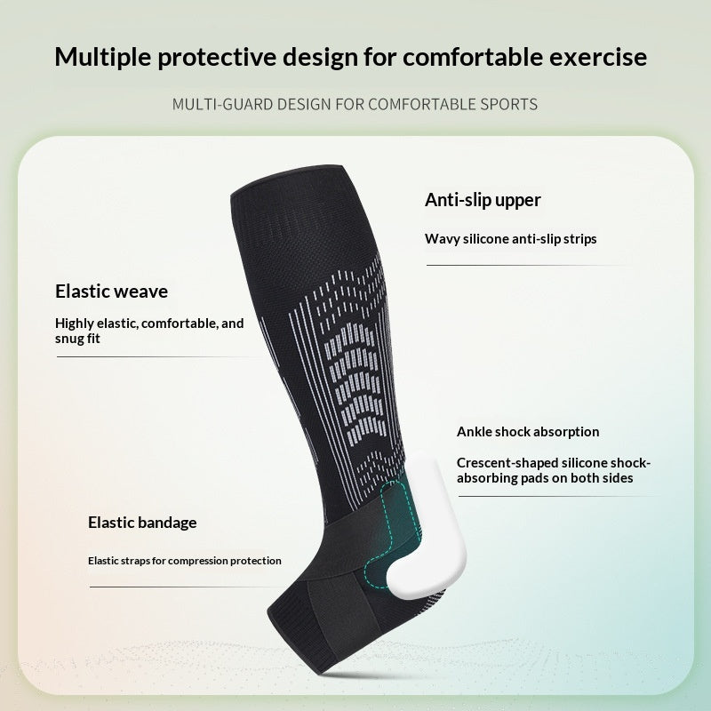 Sports Calf And Ankle Compression Bandages For Fitness Compression Running