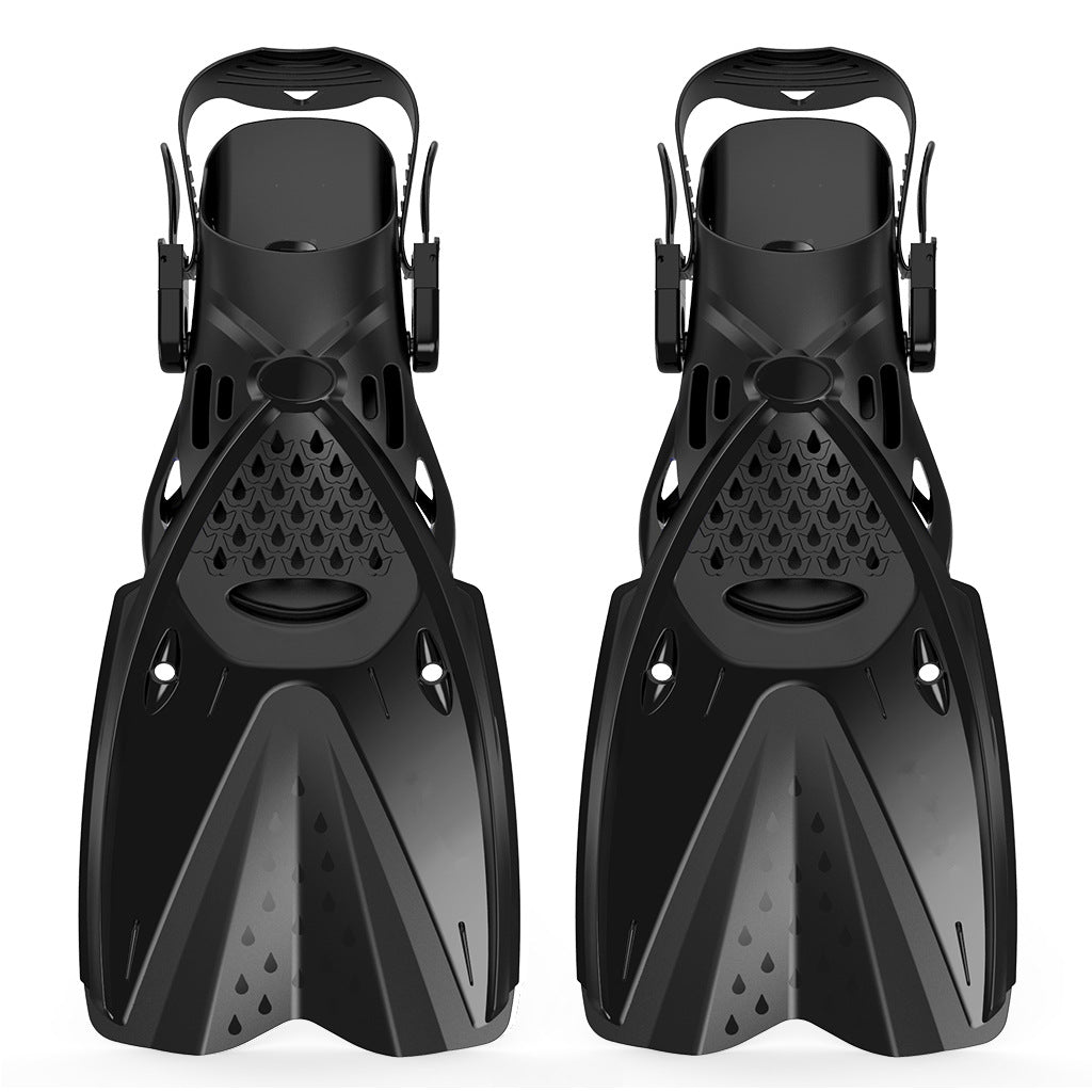 Adult Snorkel Fins Lightweight Swim Diving Flippers for Scuba