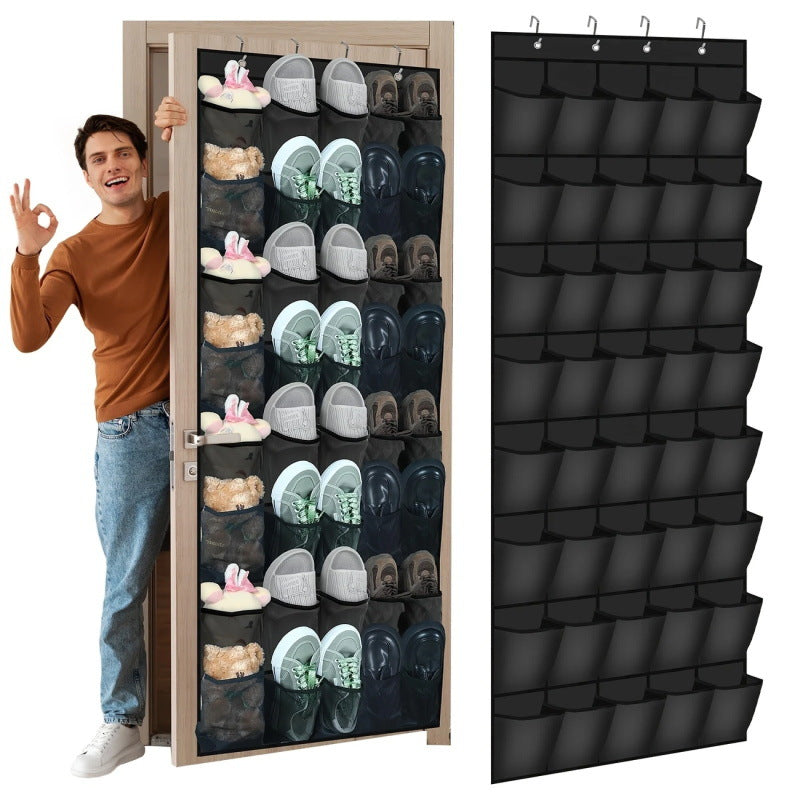 Multifunctioneel over deur schoenen opberghangend