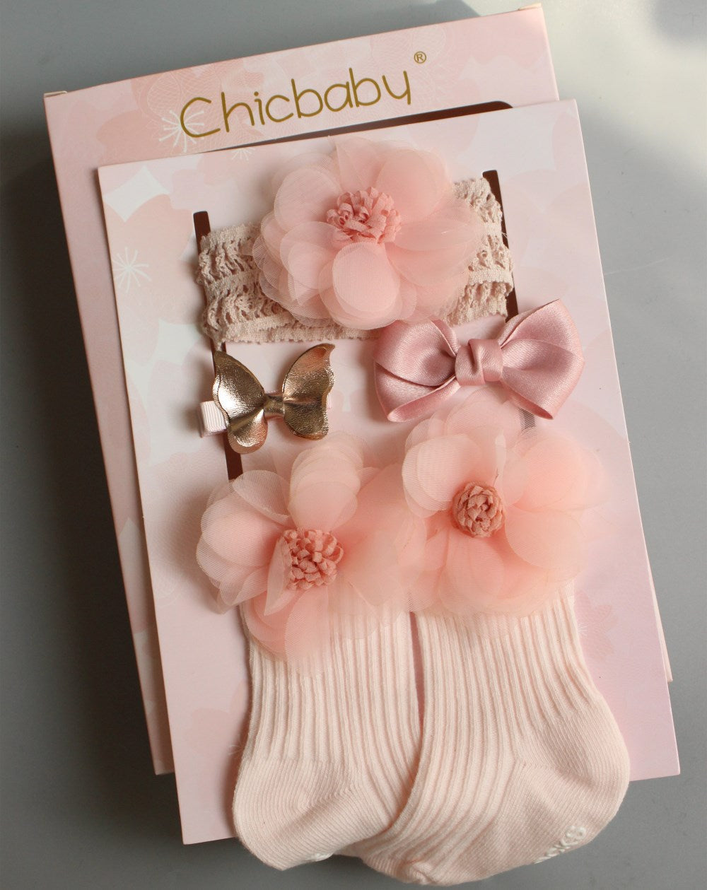 Bow Hair Ties Headbands Hair Clips Hairpins Socks