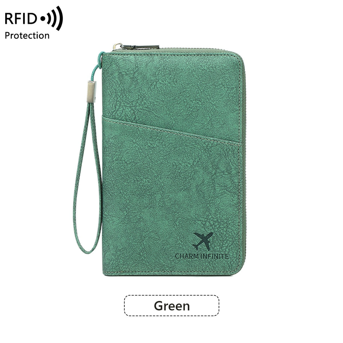 Rfid blocking paspoort houder lang