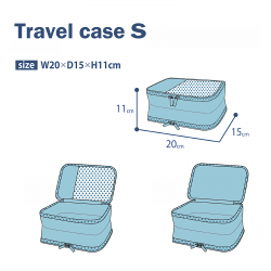 Reis opbergzak packing cube etuis kleding koffer