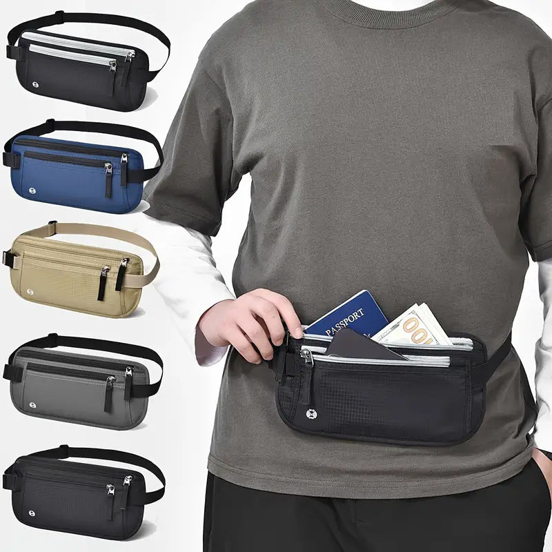 Passport Document Bag Personal Invisible Waterproof Mobile Phone