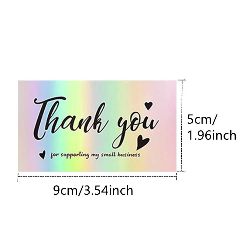 Sheetspack Laser Holographic Gift Card Greeting