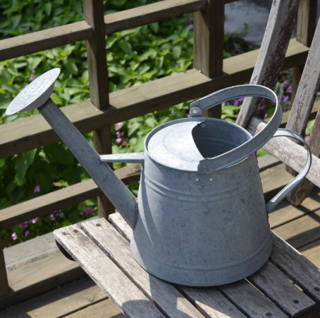Large Capacity Distressed Watering Can Flower Watering Pot