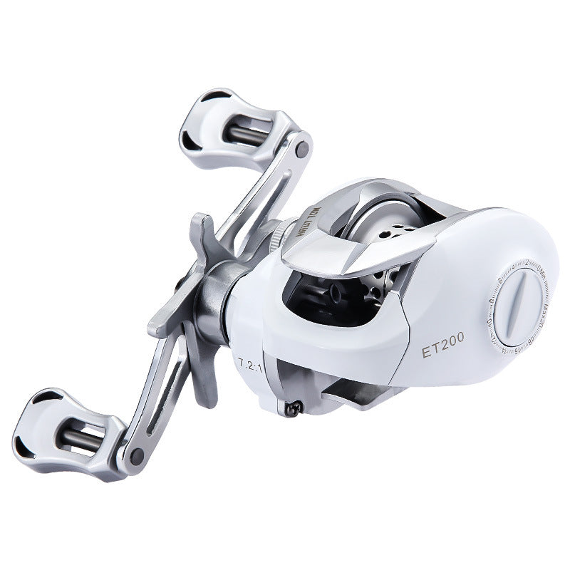 Small White Micro Item Bait Casting Reel Drip Wheel Speed