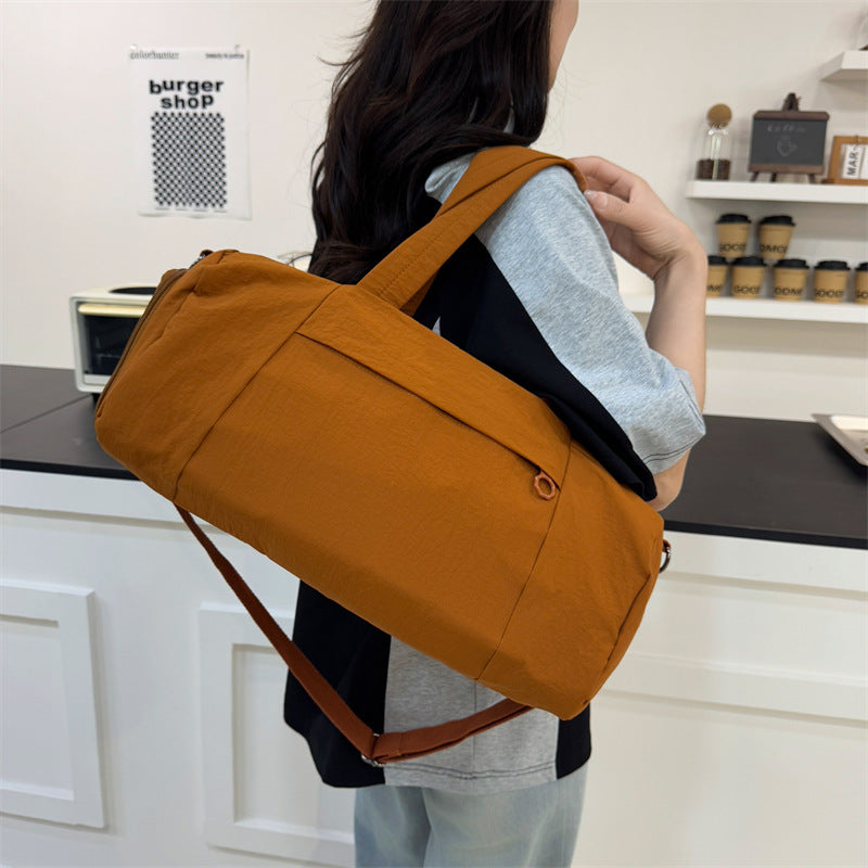 Ruime inhoud nylon reis gym duffel tas