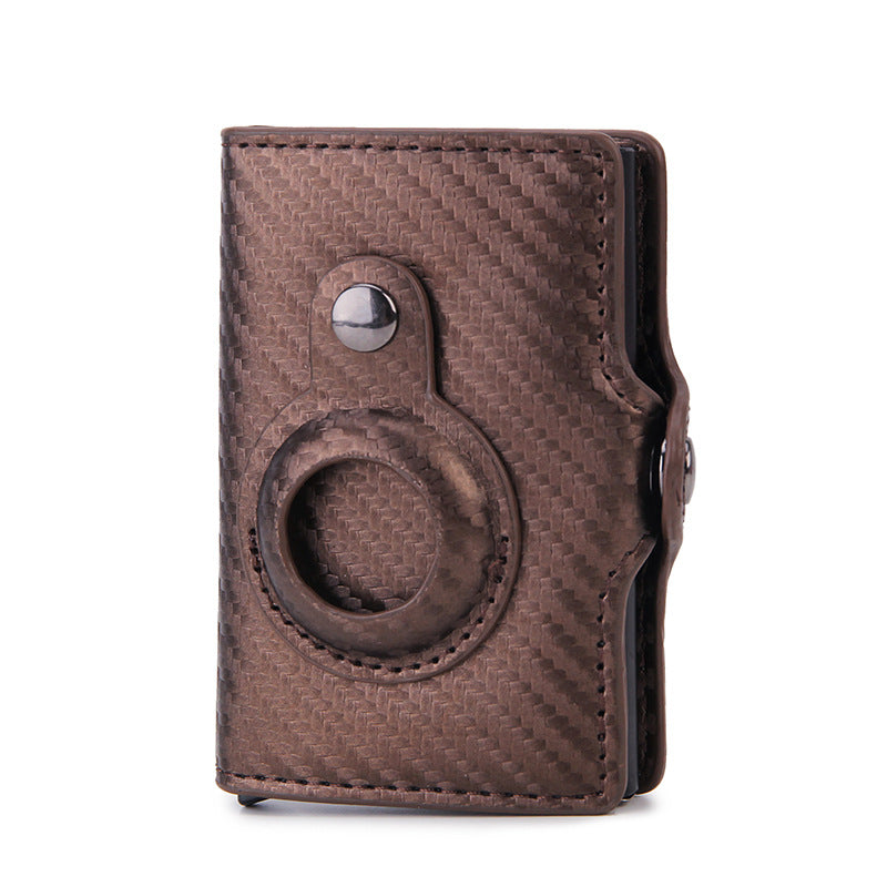 Multifunctional Card Holder Item Tracker Men's Short Card Holder Wallet Air Tag