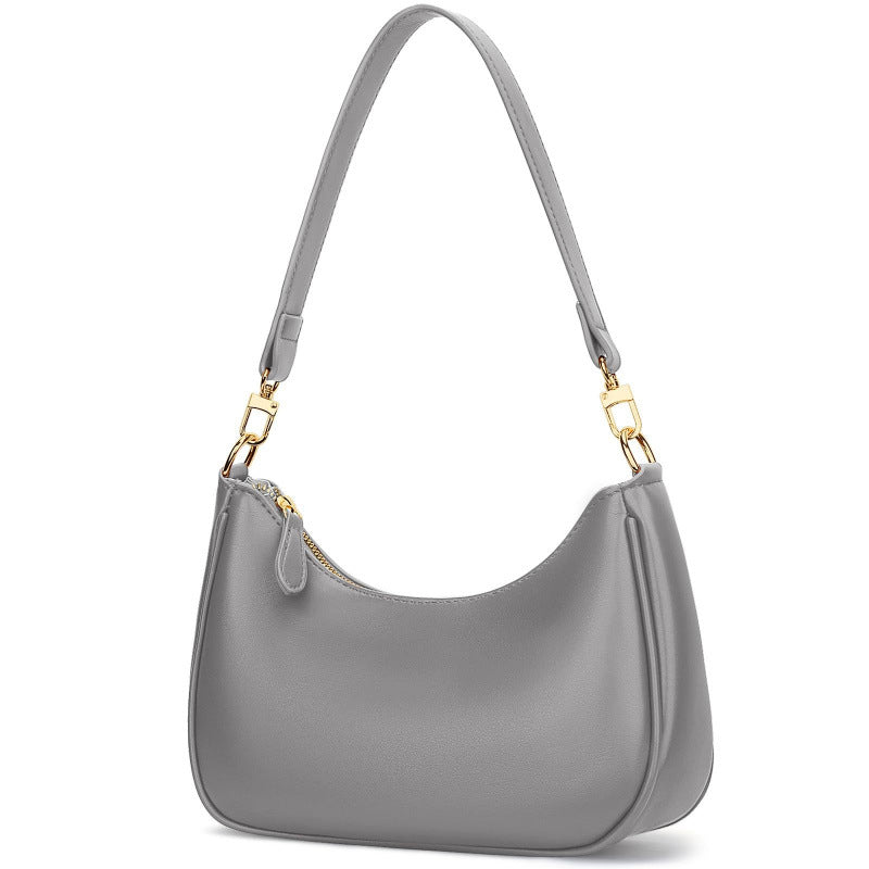 Minimalist Textured Shoulder Bag Trendy Crossbody Bag