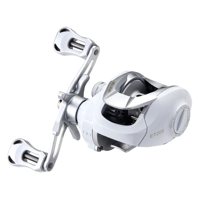 Small White Micro Item Bait Casting Reel Drip Wheel Speed