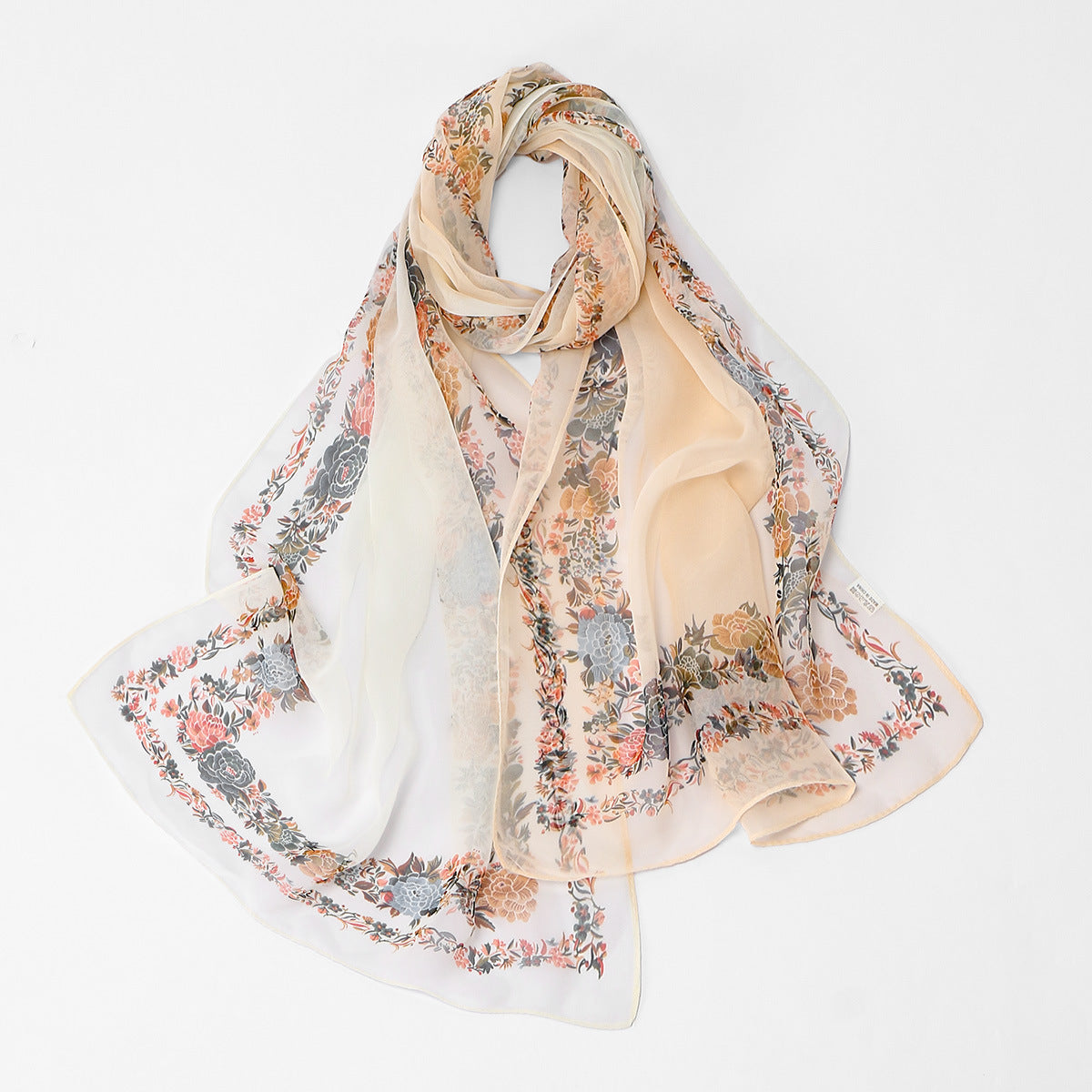 Floral Elegant Versatile Womens Fashionable Outer Shawl