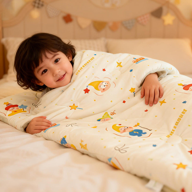 Children's sleeping tas zacht katoen dekbed elementary