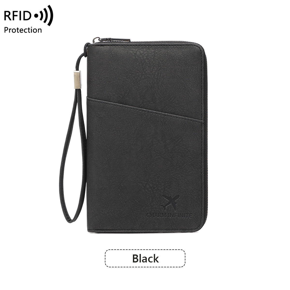Rfid blocking paspoort houder lang